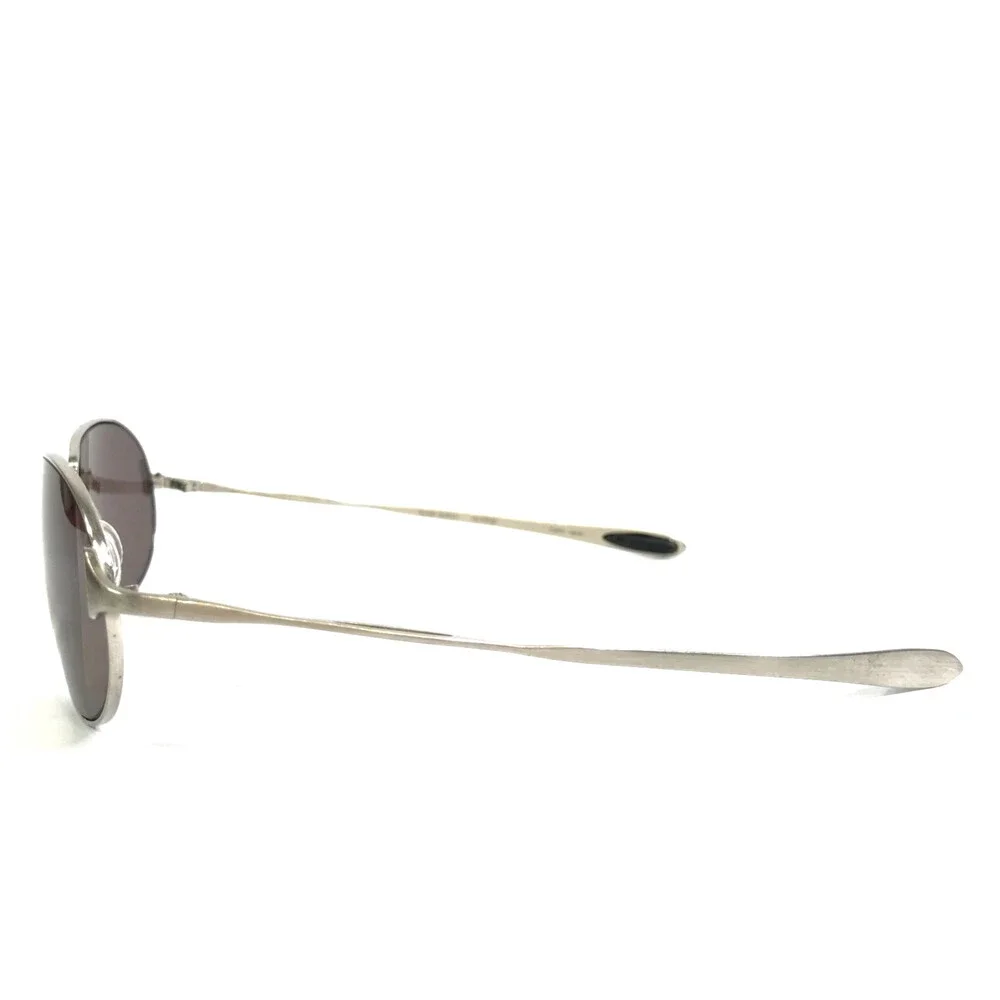 Vintage Oliver Peoples Sunglasses Whistle BC Brushed Chrome Brad Pitt Oceans 11